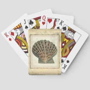 Sea Creatures by the Shore Poker Cards