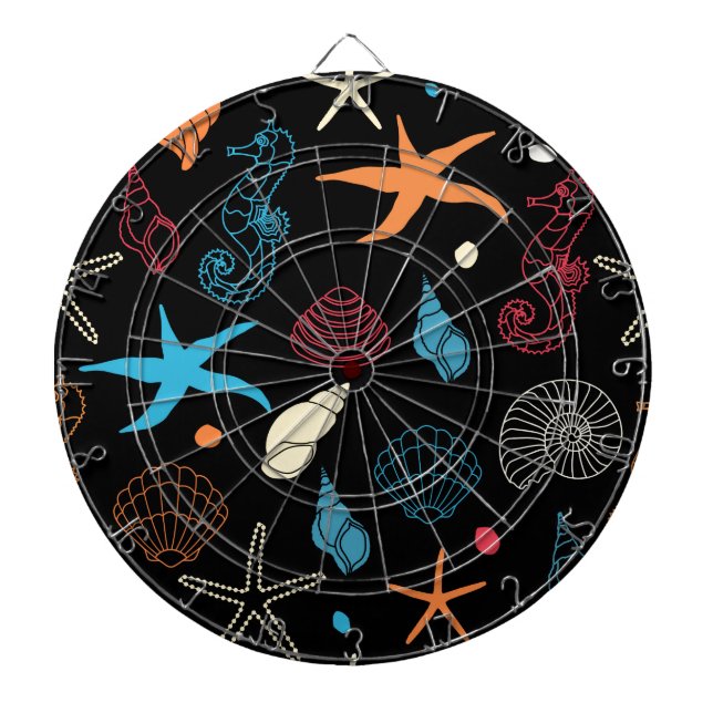 sea Creatures Dart Board (Front)