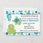 sea creatures under the sea invitation