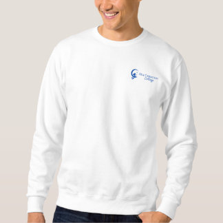 Sea Crescent Embroidered Sweatshirt
