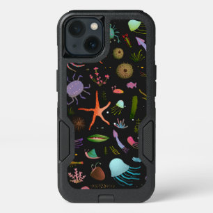 Sea Critters Pattern iPhone 13 Case