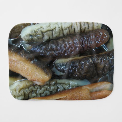 Sea Cucumber  Yaowarat Market Food Burp Cloth