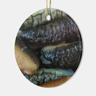 Sea Cucumber ... Yaowarat Market Food Ceramic Ornament