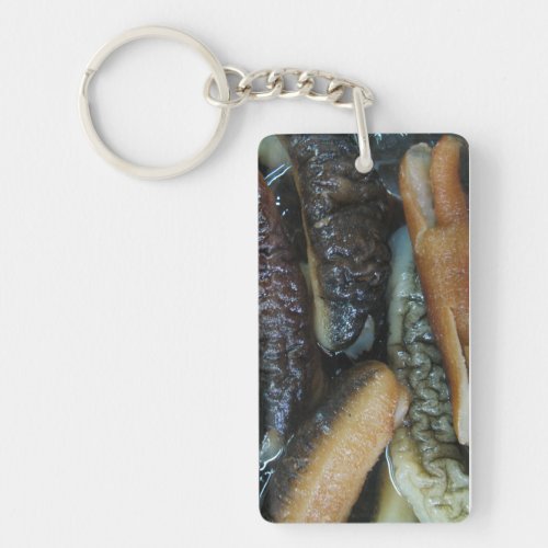 Sea Cucumber  Yaowarat Market Food Keychain