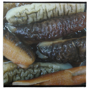 Sea Cucumber ... Yaowarat Market Food Napkin