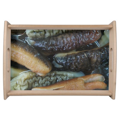 Sea Cucumber  Yaowarat Market Food Serving Tray