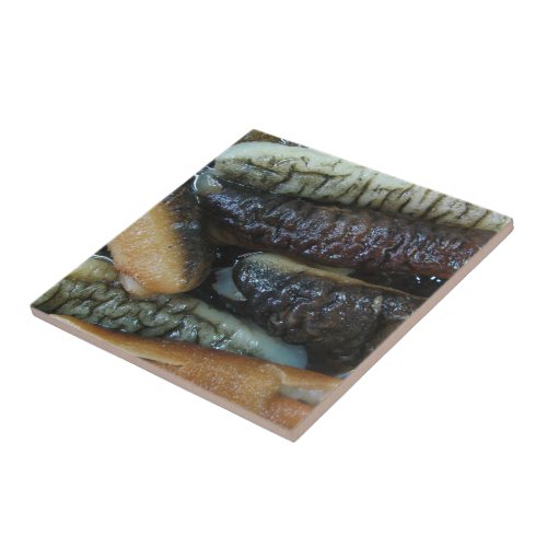 Sea Cucumber  Yaowarat Market Food Tile