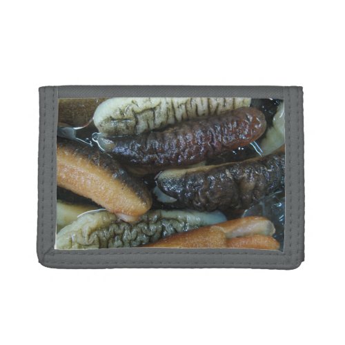 Sea Cucumber  Yaowarat Market Food Trifold Wallet