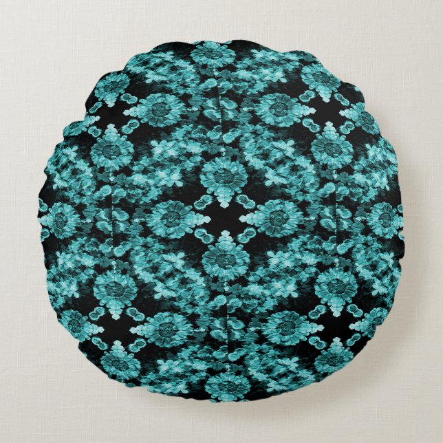 Sea Daisies...... Round Pillow (Front)