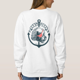 Sea Dog Jumper for Her  Sweatshirt