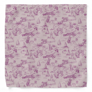 Sea Dog Toile Bouvier Des Flandres Beach Sand Bandana