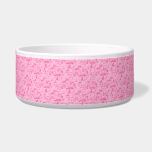 Sea Dog Toile Pink  Bowl