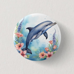 Sea Dolphin Button