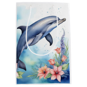 Sea Dolphin Medium Gift Bag