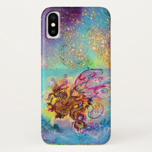 SEA DRAGON Blue Fantasy iPhone X Case