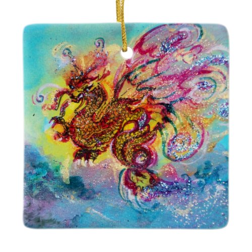 SEA DRAGON CERAMIC ORNAMENT