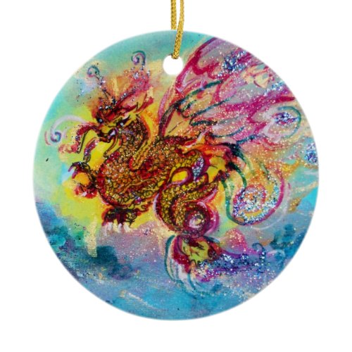 SEA DRAGON CERAMIC ORNAMENT