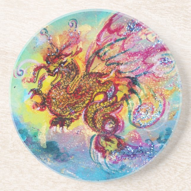 SEA DRAGON DRINK COASTER (Front)