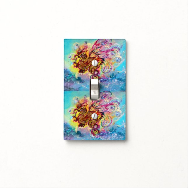 SEA DRAGON LIGHT SWITCH COVER (In Situ)