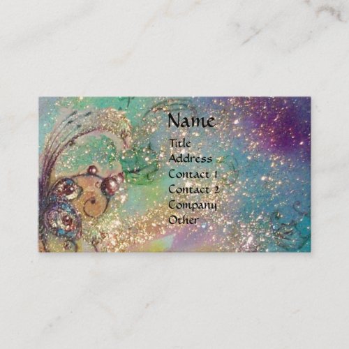 SEA DRAGON  MAGIC BUTTERFLY PLANT BUSINESS CARD