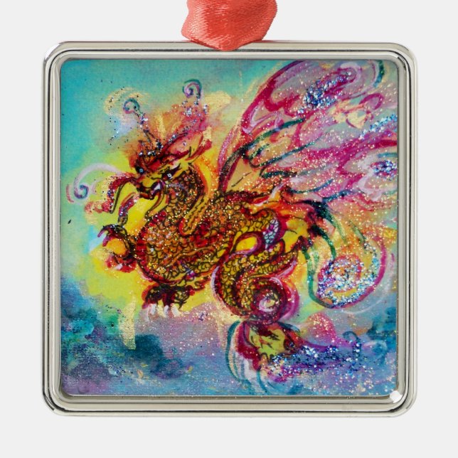 SEA DRAGON METAL ORNAMENT (Front)