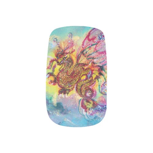 SEA DRAGON MINX NAIL ART