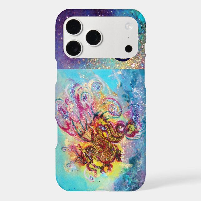 SEA DRAGON MONOGRAM IPHONE CASE (Back)