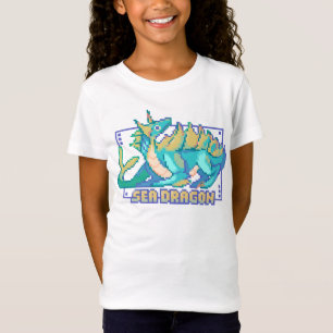 Sea dragon, Pixel Art Design shirt