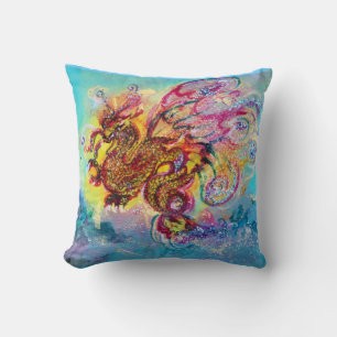 SEA DRAGON THROW PILLOW