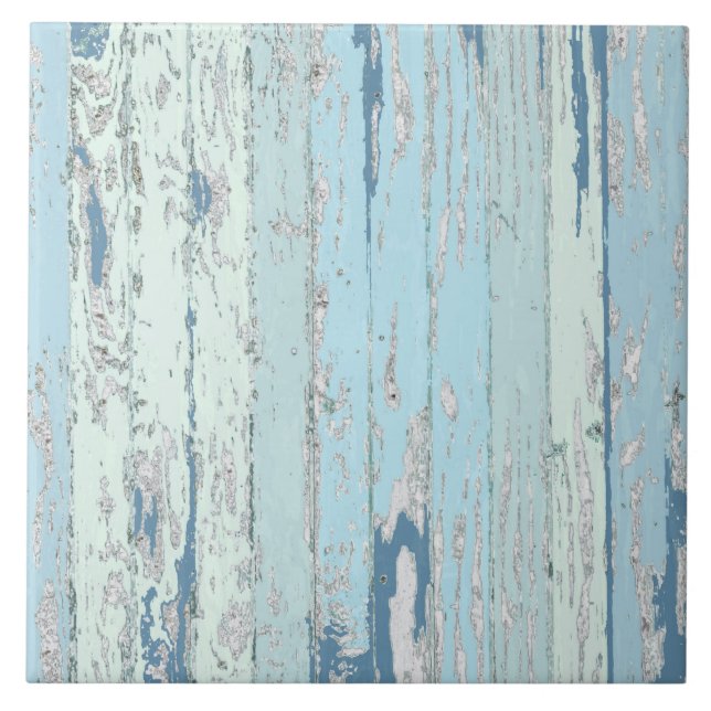 Sea Driftwood Ceramic Tile (Front)