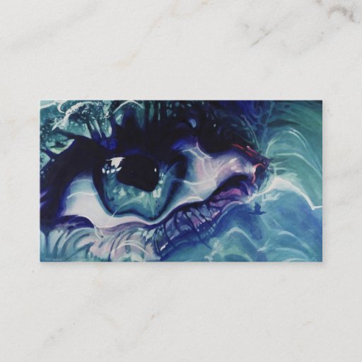 Customizable Sea Earth Sky Business Card