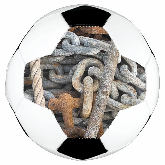 SEA FISHING CHAINS SOCCER BALL (Front)