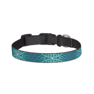 Sea flower mandala pet collar
