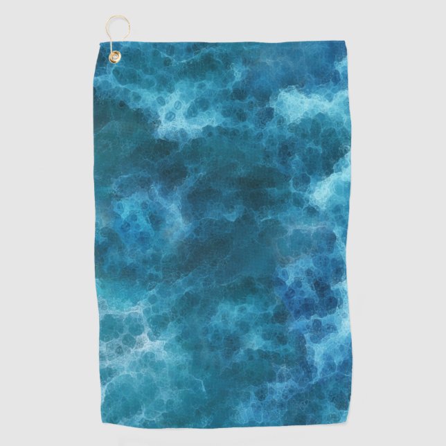 Sea Foam  Golf Towel (Front)