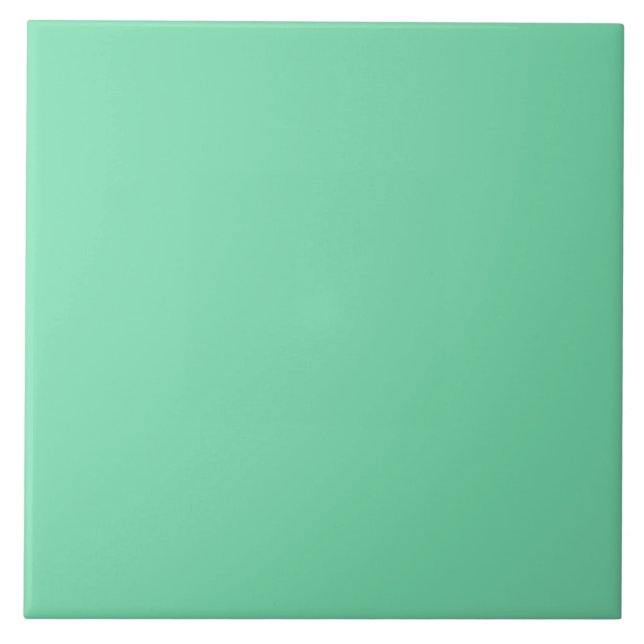SEA FOAM GREEN (solid color) ~ Tile (Front)