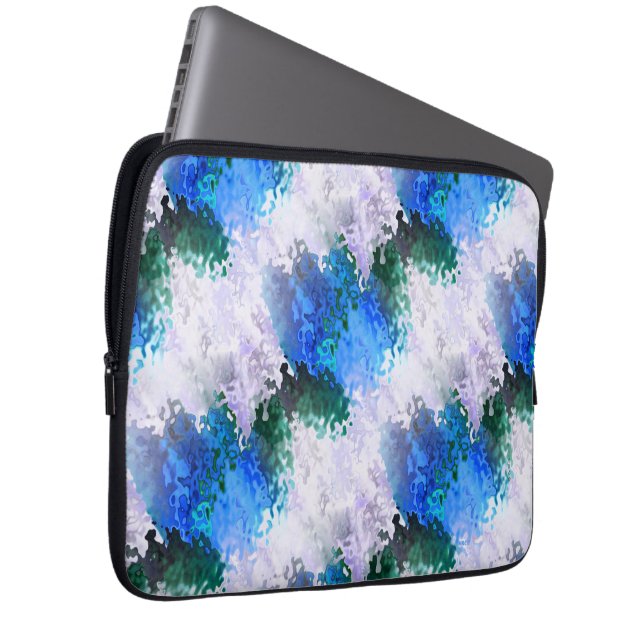 Sea Foam...... Laptop Sleeve (Front Right)
