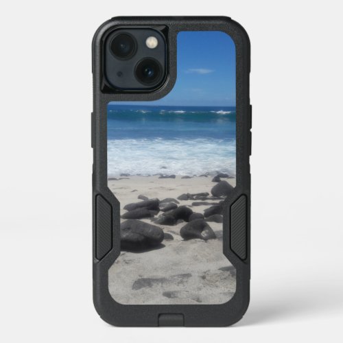 Sea Foam Ocean Lava Beach  iPhone 13 Case