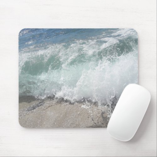 Sea Foam Ocean Waves  Mouse Pad