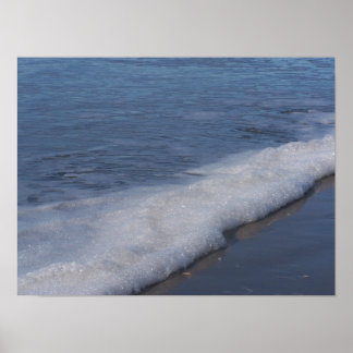 Sea Foam Poster