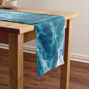 Sea Foam Short Table Runner