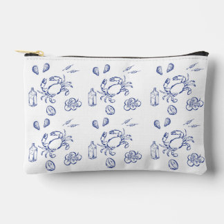 Sea Food Minimalism Accessory Pouch