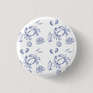 Sea Food Minimalism Button