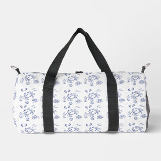 Sea Food Minimalism Duffle Bag