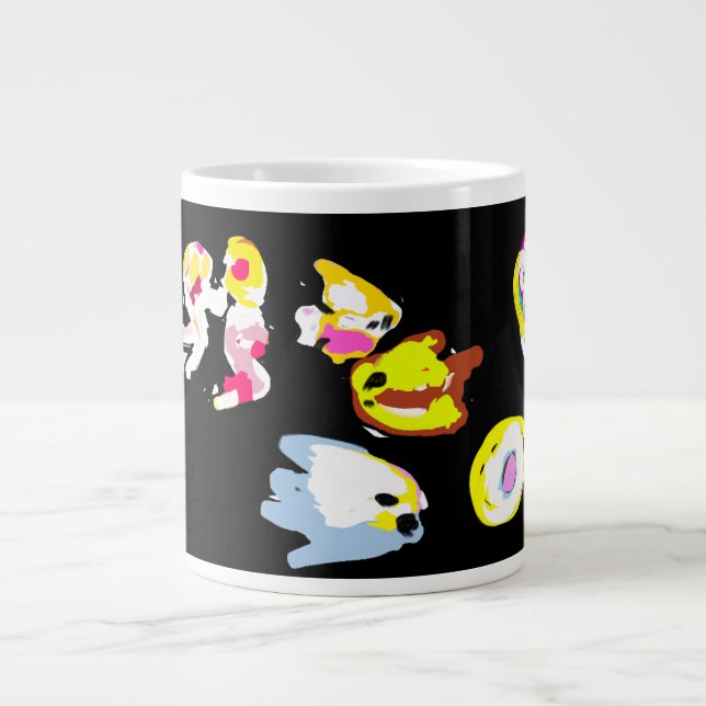 Sea fun summer  giant coffee mug (Front)
