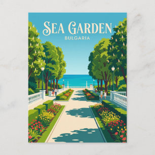 Sea Garden Bulgaria Postcard