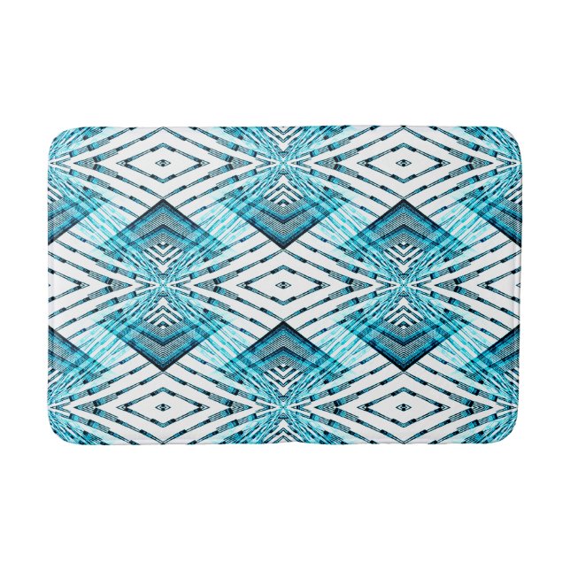 Sea Geometrics....... Bath Mat (Front)