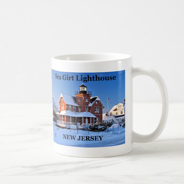 Sea Girt Lighthouse, New Jersey Mug (Right)