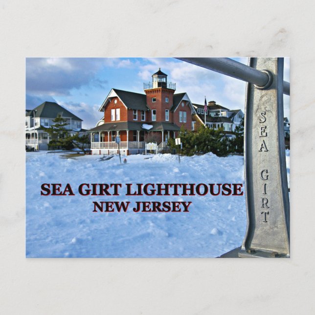 Sea Girt Lighthouse, New Jersey Postcard (Front)
