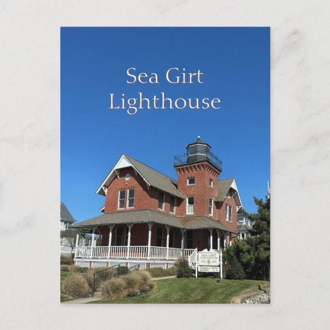Sea Girt Lighthouse Postcard (Front)