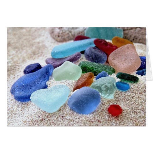 Sea Glass Assortment Cards (Front Horizontal)